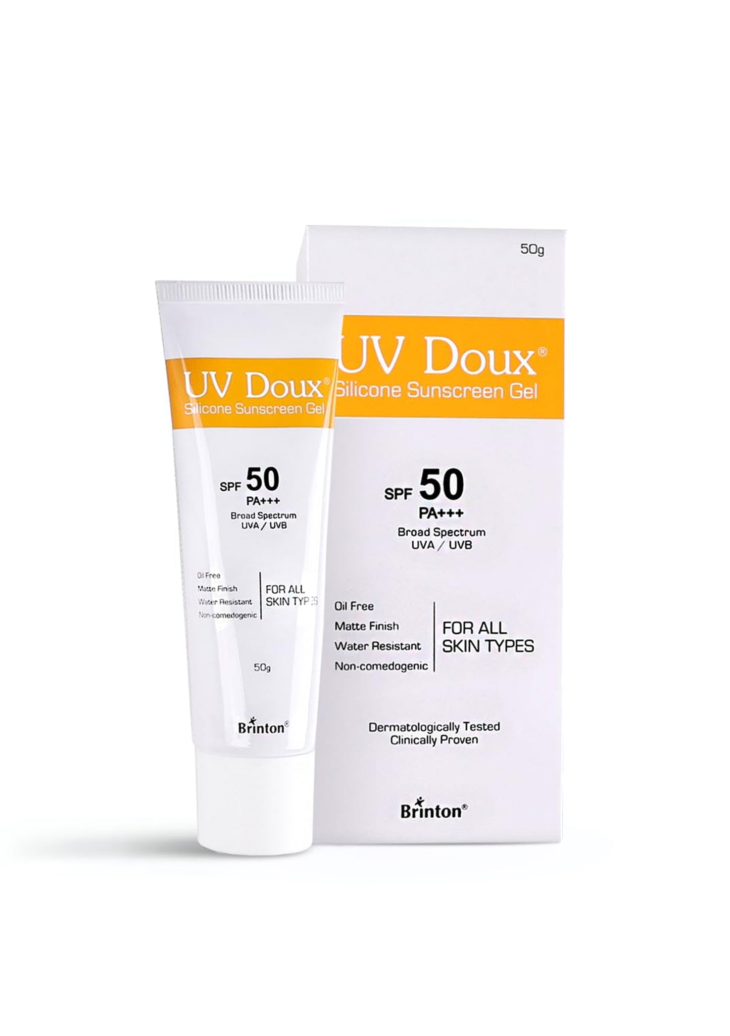 UV Doux Sunscreen gel with SPF 50 PA+++